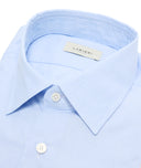 Light Blue End-on-end Shirt