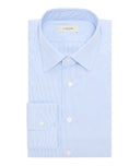 Easy Iron Light Blue Stripe Shirt
