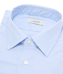 Easy Iron Light Blue Stripe Shirt