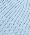 Bonnet en cachemire bleu clair