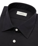 Camicia Nera Popeline