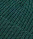 Bonnet en cachemire vert