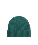 Bonnet en cachemire vert