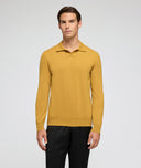 Pull en cachemire ocre